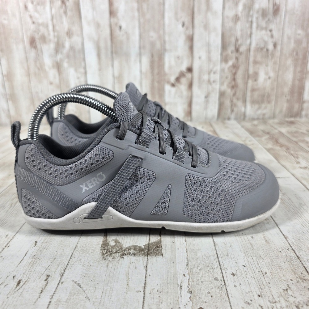 Xero Shoes Womens Prio Neo Steel Gray Minimalist Barefoot Running Size 7